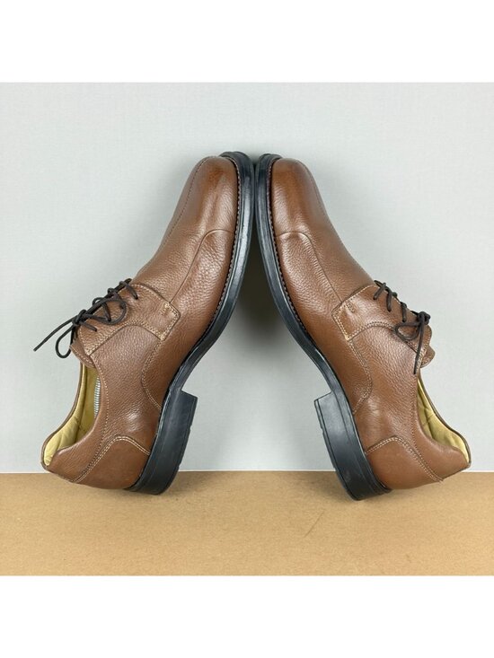 Belvedere Studio Bay Bridge Leather Oxford Dress Shoes Mens 14 Brown Lace Up main image 7